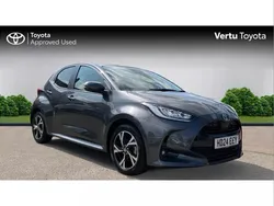 Grey Used 2024 Toyota Yaris Hybrid Design Hatchback | £18,981 (Fair price)