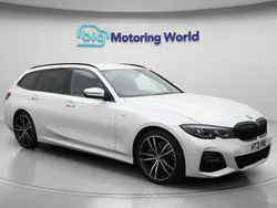 White Used 2021 BMW 330 M Sport Estate | £26,000 (Good price)