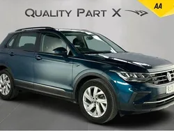 Blue Used 2022 VW Tiguan Life SUV | £16,000 (Super price)