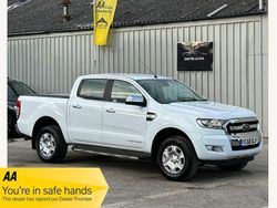 White Used 2019 Ford Ranger Limited Pickup | £13,990 (Fair price)