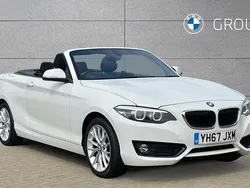 White Used 2017 BMW 218 Performance Cabriolet | £11,795 (Fair price)
