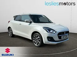 Pearl pure white metallic Used 2022 Suzuki Swift SZ5 Hatchback | £13,799 (A bit pricey)