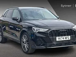 Black Used 2024 Audi Q3 Black Edition SUV | £34,500 (Fair price)