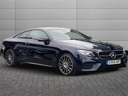 Cavansite blue Used 2019 Mercedes E400 AMG Line Premium Plus Coupe | £31,991 (Fair price)