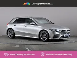 Silver Used 2019 Mercedes A200 AMG Line Premium Hatchback | £17,197 (Fair price)