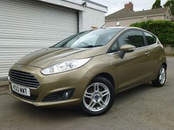 Green Used 2013 Ford Fiesta Zetec Hatchback | £3,499 (Fair price)
