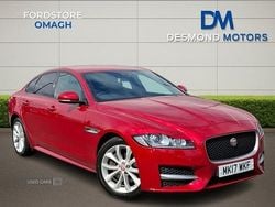 Red Used 2017 Jaguar XF R-Sport Sedan | £10,490 (Fair price)