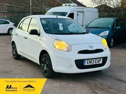 White Used 2013 Nissan Micra Visia Hatchback | £3,590 (Fair price)