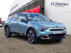 Blue Used 2023 Citroën C4 PureTech Hatchback | £13,799 (Fair price)