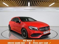 Red Used 2017 Mercedes A200 AMG line Hatchback | £12,799 (A bit pricey)