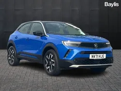 Blue Used 2021 Vauxhall Mokka Elite SUV | £13,817 (Fair price)