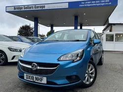 Blue Used 2018 Vauxhall Corsa Hatchback | £7,995 (Fair price)