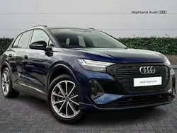 Blue Used 2023 Audi Q4 e-tron Comfort SUV | £40,995 (Expensive)