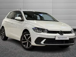 White New 2025 VW Polo Match Hatchback | £19,991 (Fair price)