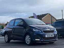 Blue Used 2016 Peugeot 108 Active Hatchback | £4,995 (Fair price)