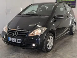 Black Used 2009 Mercedes A150 Classic Hatchback | £1,350 (A bit pricey)