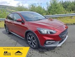 Red Used 2019 Ford Focus Active X Hatchback | £12,699 (Fair price)