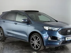 Blue Used 2019 Ford Edge ST-Line SUV | £18,600 (Fair price)