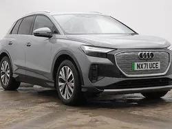 Grey Used 2021 Audi Q4 e-tron Sport SUV | £19,991 (Fair price)