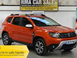 Orange Used 2021 Dacia Duster Prestige SUV | £12,995 (Fair price)