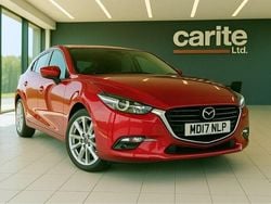 Red Used 2017 Mazda 3 Inclusive Hatchback | £12,495 (Fair price)