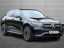 Black Used 2022 Mercedes EQC400 AMG Line Premium SUV | £27,650 (Fair price)