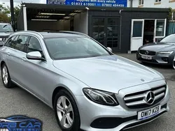 Silver Used 2017 Mercedes E220 Premium Estate | £12,999 (Fair price)