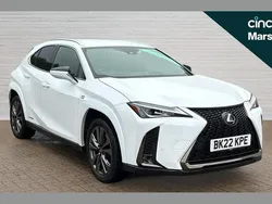 White Used 2022 Lexus UX 250h Sport Line SUV | £23,624 (Fair price)