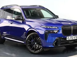 Blue Used 2022 BMW X7 M Sport SUV | £69,500 (A bit pricey)