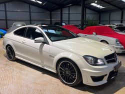 White Used 2013 Mercedes C63 AMG AMG Coupe | £22,990 (Fair price)