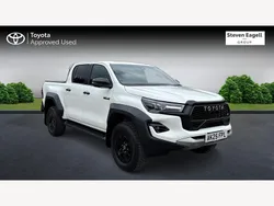 White Used 2025 Toyota HiLux Sport Pickup | £42,916 (A bit pricey)