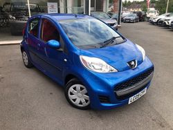Blue Used 2009 Peugeot 107 Hatchback | £4,000 (Expensive)