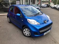 Blue Used 2009 Peugeot 107 Hatchback | £4,000 (A bit pricey)