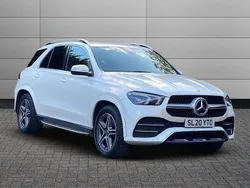 White Used 2020 Mercedes GLE350 AMG line SUV | £39,295 (Fair price)