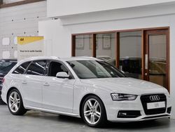 White Used 2013 Audi A4 S-Line Estate | £10,995 (A bit pricey)