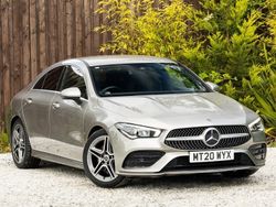 Silver Used 2020 Mercedes CLA200 AMG line Sedan | £20,998 (Fair price)