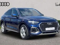 Blue Used 2021 Audi Q5 Sportback S-Line SUV | £27,170 (Good price)