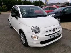 White Used 2015 Fiat 500 Pop Hatchback | £3,999 (Fair price)