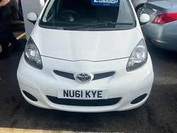 White Used 2011 Toyota Aygo Hatchback | £2,495 (Good price)