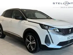 White Used 2022 Peugeot 3008 GTi Estate | £16,481 (Fair price)
