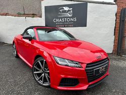 Red Used 2018 Audi TT S-Line Cabriolet | £18,699 (Expensive)