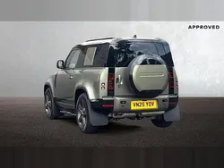 Pangea green Used 2025 Land Rover Defender SE Dynamic SUV | £66,990 (A bit pricey)