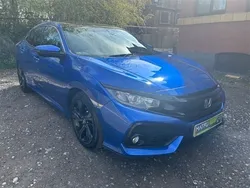 Blue Used 2018 Honda Civic EX Hatchback | £12,995 (A bit pricey)