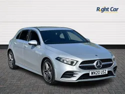 Silver Used 2020 Mercedes A180 Executive Hatchback | £17,499 (Fair price)