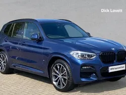 Blue Used 2020 BMW X3 M Sport SUV | £31,555 (A bit pricey)