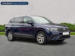 Blue Used 2022 VW Tiguan Allspace Life SUV | £22,269 (Fair price)