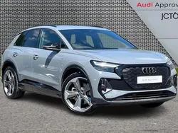 Grey Used 2025 Audi Q4 e-tron Black Edition SUV | £37,500 (Fair price)