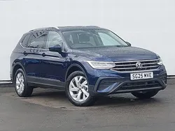 Blue New 2025 VW Tiguan Allspace Life SUV | £31,998 (Fair price)