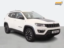 White Used 2021 Jeep Compass Trailhawk SUV | £17,495 (Good price)