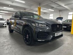 Grey Used 2017 Jaguar F-Pace R-Sport SUV | £12,990